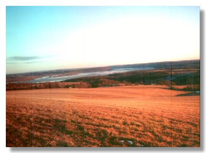 Susquehannah River from old Lauxmont farm site