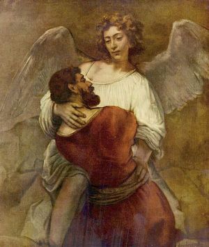 Jacob wrestles an angel