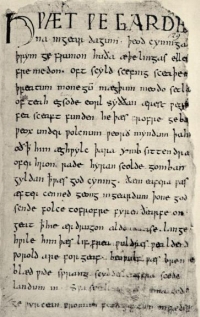 Beowulf manuscript