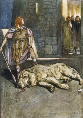 Cuchulain Slays Hound