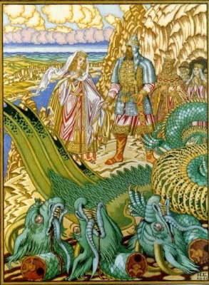 Dobrynya rescues Zabava