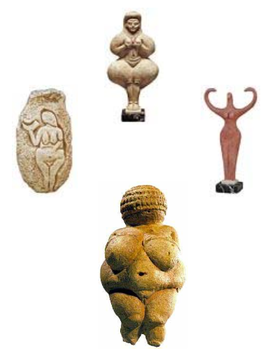 Four female fertility images