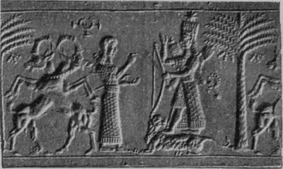 Female worships goddess